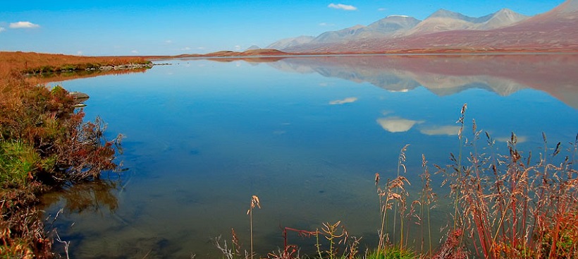 Озеро Джулукуль - Летнее озеро